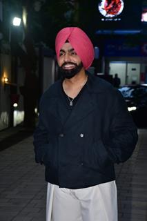 Ammy Virk snapped promoting their film Khel Khel Mein