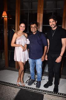 Ankit Gupta and Priyanka Choudhary celebrates her birthday with paparazzi