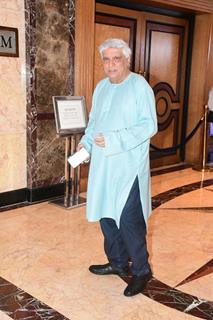  Javed Akhtar snapped at the trailer launch of Angry Young Men 