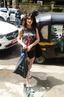 Fatima Sana Shaikh snapped in the city