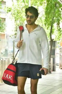 Ibrahim Ali Khan snapped in the city