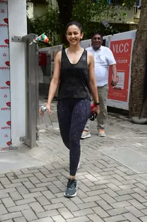 Rakul Preet Singh snapped in the city