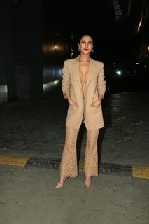 Vaani Kapoor snapped at the screening of Khel Khel Mein