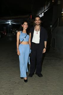 Rishabh Sawhney snapped at the screening of Khel Khel Mein