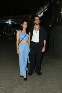 Rishabh Sawhney snapped at the screening of Khel Khel Mein