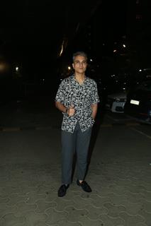 Mudassar Aziz snapped at the screening of Khel Khel Mein