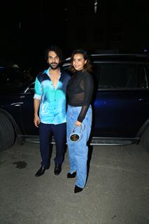 Rajkummar Rao and Patralekhaa grace the success party of Stree 2