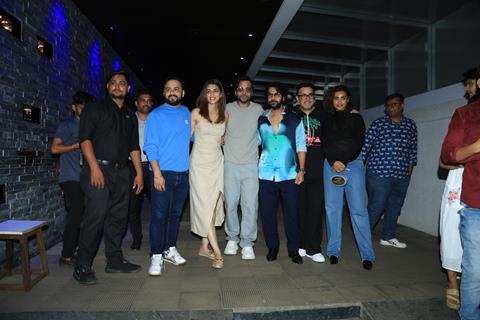 Dinesh Vijan, Rajkummar Rao, Kriti Sanon, Patralekhaa and Abhishek Banerjee grace the success party of Stree 2