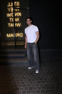 Vedang Raina snapped at the special screening of Angry Young Men