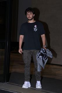 Nirvaan Khan snapped at the special screening of Angry Young Men