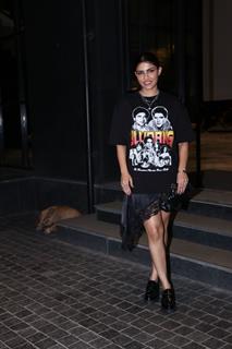 Alizeh Agnihotri snapped at the special screening of Angry Young Men