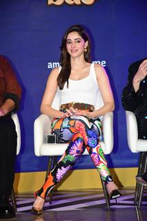 Ananya Panday attended trailer launch of 'call me bae'