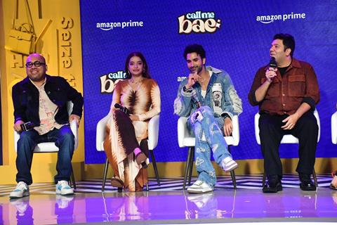 Lisa Mishra and Gurfateh Pirzada attended trailer launch of 'call me bae'