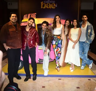 Ananya Panday, Varun Sood, Niharika Lyra Dutt, Lisa Mishra, Gurfateh Pirzada and Vihaan Samat attended trailer launch of 'call me bae'