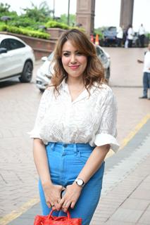 Munmun Dutta snapped in the city