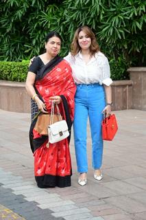 Munmun Dutta snapped in the city