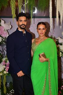 Neha Dhupia and Angad Bedi grace Eka Lakhani and Ravi Bhagchandka's engagement party