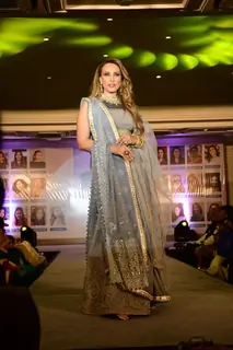 Iulia Vantur snapped at the event 