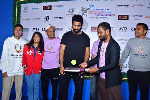 Vicky Kaushal snapped at Pickleball championship season 2