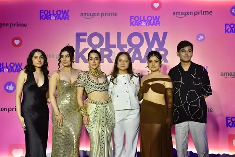 Uorfi Javed snapped at the premiere of 'Follow Kar Lo Yaar'