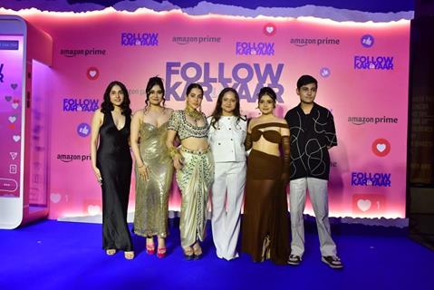 Uorfi Javed snapped at the premiere of 'Follow Kar Lo Yaar'