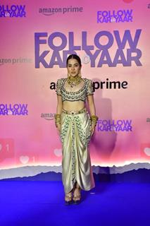 Uorfi Javed snapped at the premiere of 'Follow Kar Lo Yaar'