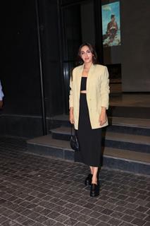 Akansha Ranjan snapped at the special screening of 'Chashma'