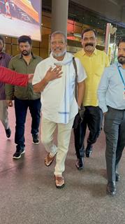 Nana Patekar snapped at the airport