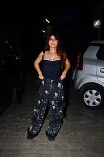 Fatima Sana Shaikh snapped in the city