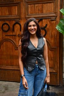 Nimrat Kaur snapped in the city