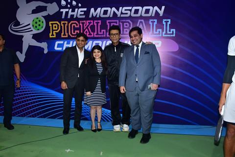 Karan Johar snapped at Monsoon Pickleball Tournament 