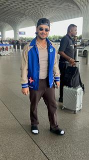 Ishan Kishan snapped at the airport 