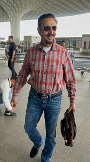 Gulshan Grover snapped at the airport