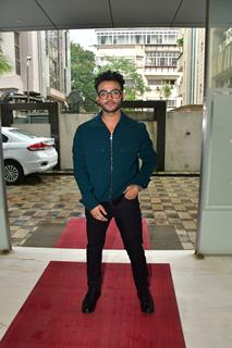 Sparsh Shrivastav snapped promoting their upcoming song, 'Sacha Wala Pyaar'