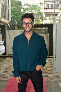 Sparsh Shrivastav snapped promoting their upcoming song, 'Sacha Wala Pyaar'