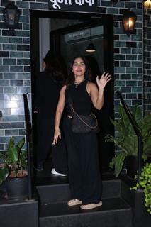 Bhumi Pednekar snapped in the city