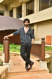 Gaurav Arora snapped promoting their upcoming series Tanaav 2