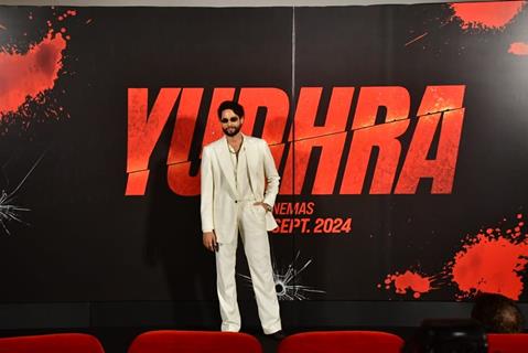 Siddhant Chaturvedi grace the trailer launch of their upcoming film 'Yudhra'