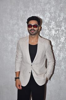 Aparshakti Khurana snapped promoting their upcoming film 'Berlin'