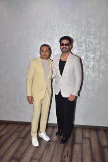 Rahul Bose and Aparshakti Khurana snapped promoting their upcoming film 'Berlin'