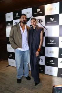 Athiya Shetty and KL Rahul snapped at the Metaman perfume event launch