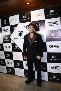 Awez Darbar snapped at the Metaman perfume event launch