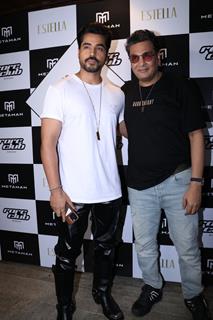 Gautam Gulati and Mukesh Chhabra snapped at the Metaman perfume event launch