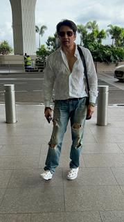 Shekhar Suman snapped at the airport