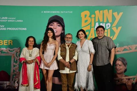 Anjini Dhawan  grace the trailer launch of 'Binny And Family'