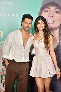 Varun Dhawan and Anjini Dhawan  grace the trailer launch of 'Binny And Family'