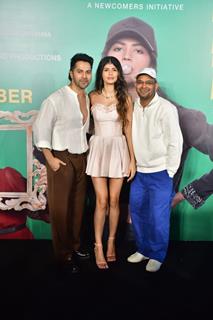 Varun Dhawan and Anjini Dhawan  grace the trailer launch of 'Binny And Family'