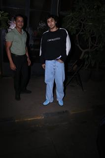 Arhaan Khan snapped in the city