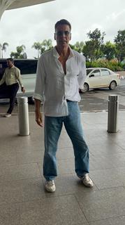 Akshay Kumar snapped in the city