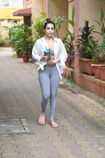 Malaika Arora snapped in the city